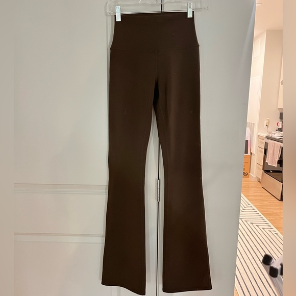 Alo Hi-Rise Bootcut Pants - Espresso - Picture 3 of 5